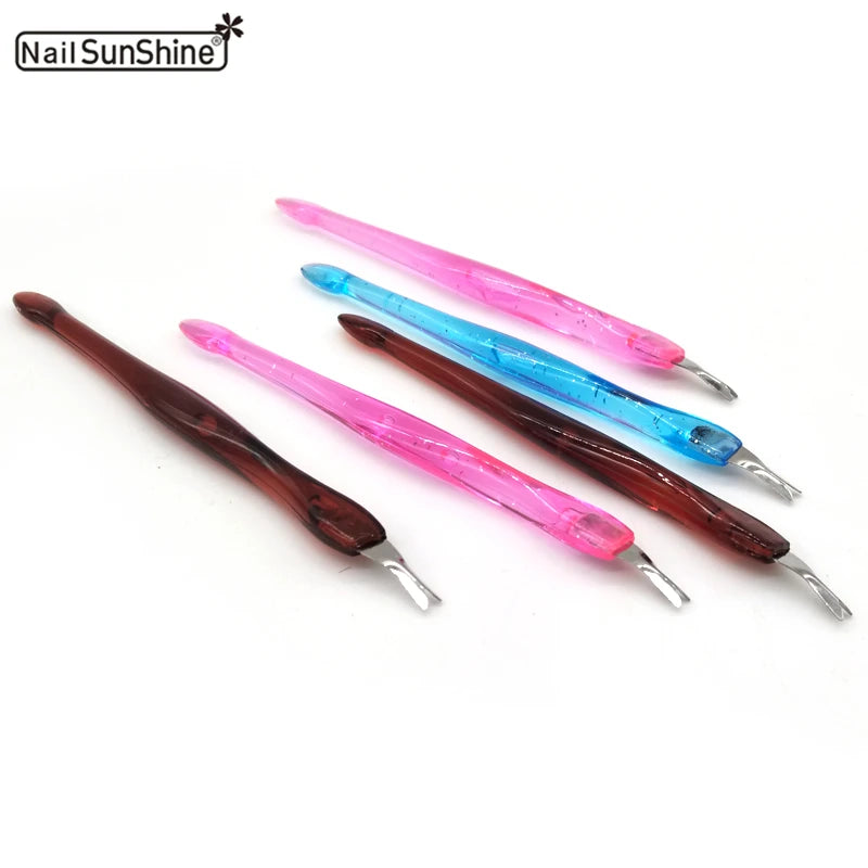 40pcs/lot Stainless Steel Cuticle Remover Trim Dead Skin Cuticle Pusher Trimmer Pedicure Nail Art Tools Nail Art Accessory Set