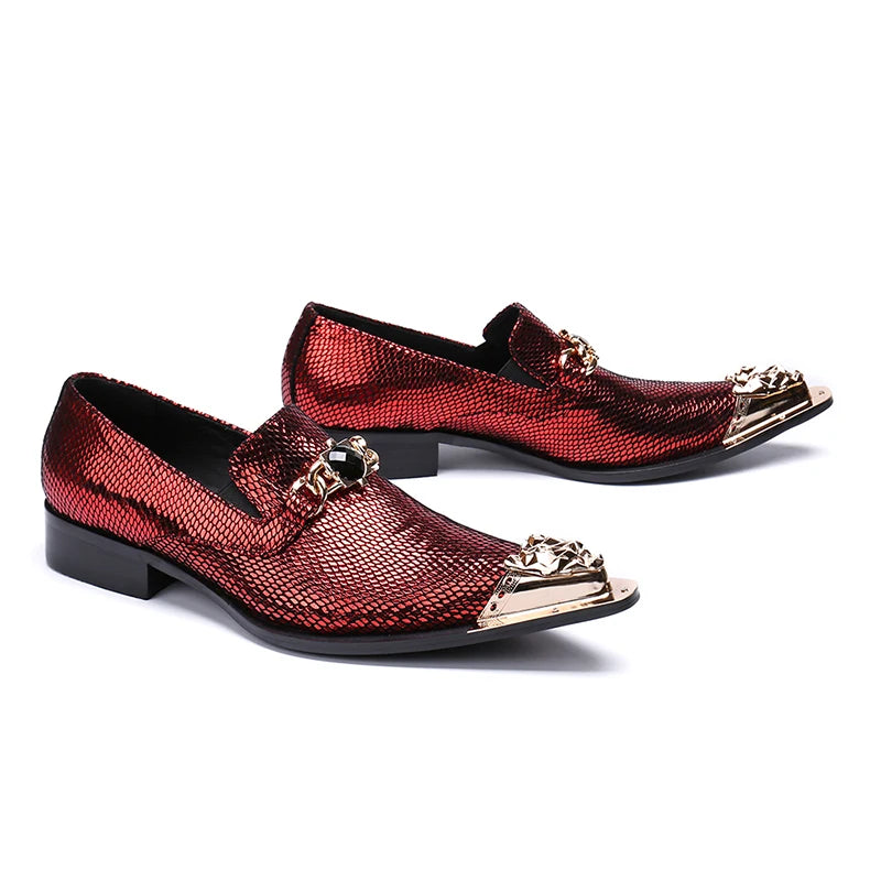 NA158 New Men Dress Shoes Fashion Style Man Genuine Leather Wedding Shoes Social Sapato Male Oxfords Flats Shoes Sapatos