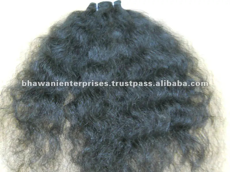 100% Unprocessed Virgin Hair , Kinky Curly Hair