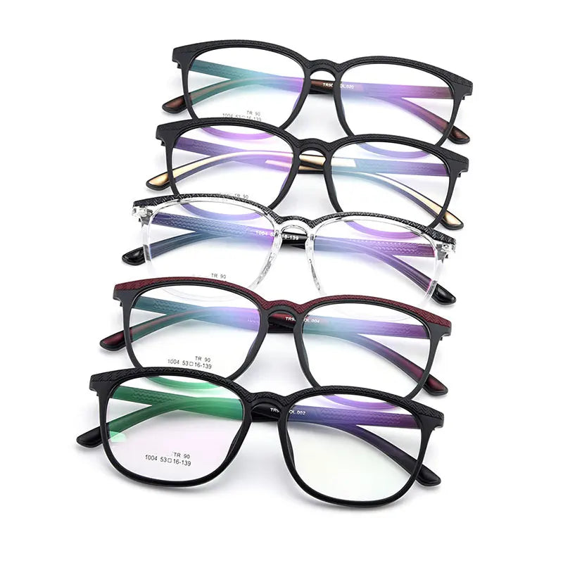 Gmei Optical Urltra-Light TR90 Round Full Rim Men Optical Eyeglasses Frames Women's Plastic Myopia Presbyopia Spectacles M1004