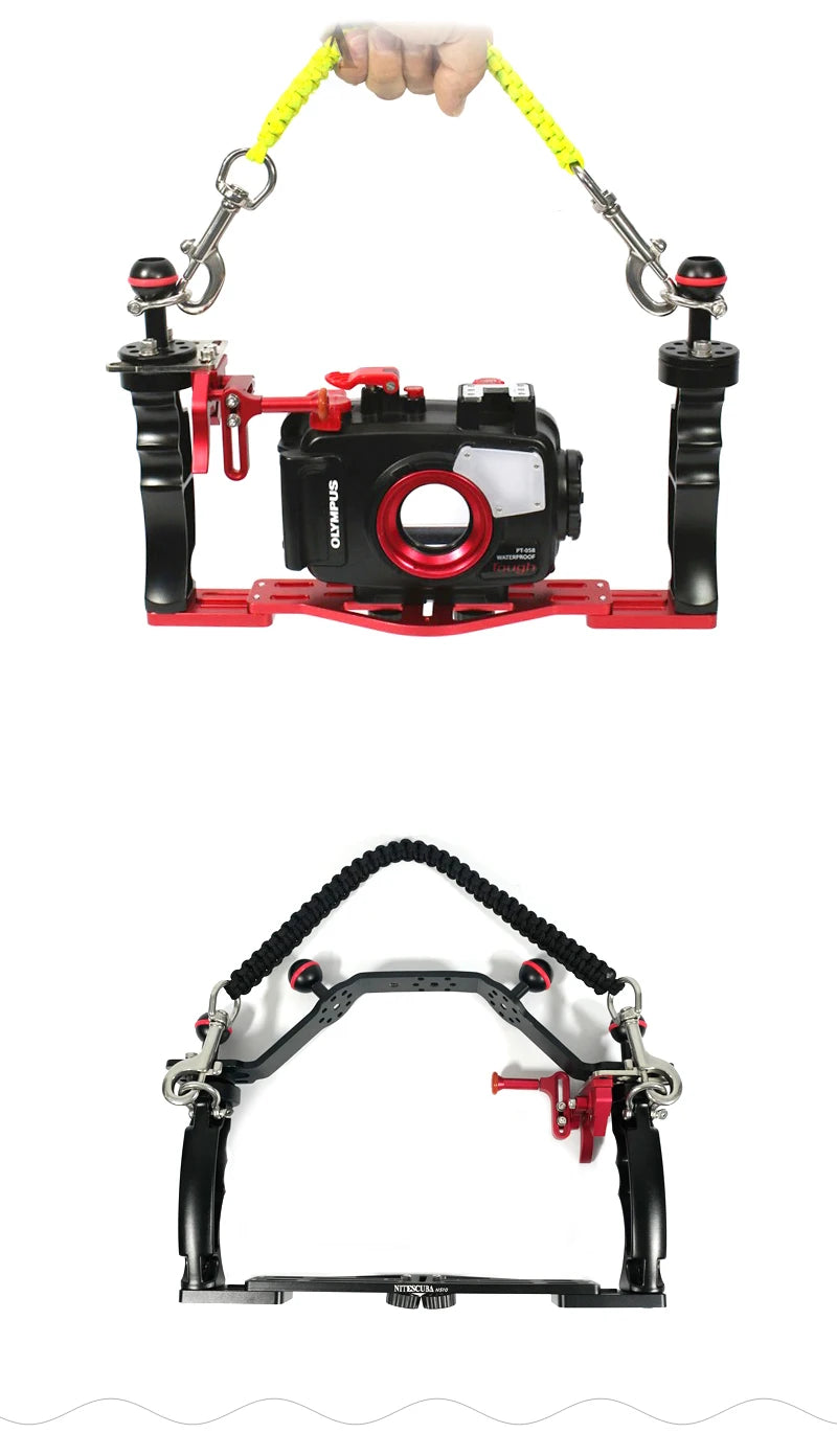 Scuba Diving Camera Housing Handle Rope Lanyard Strap Carrier For Tray Portable Diver Holder Missed Rope Underwater Photography