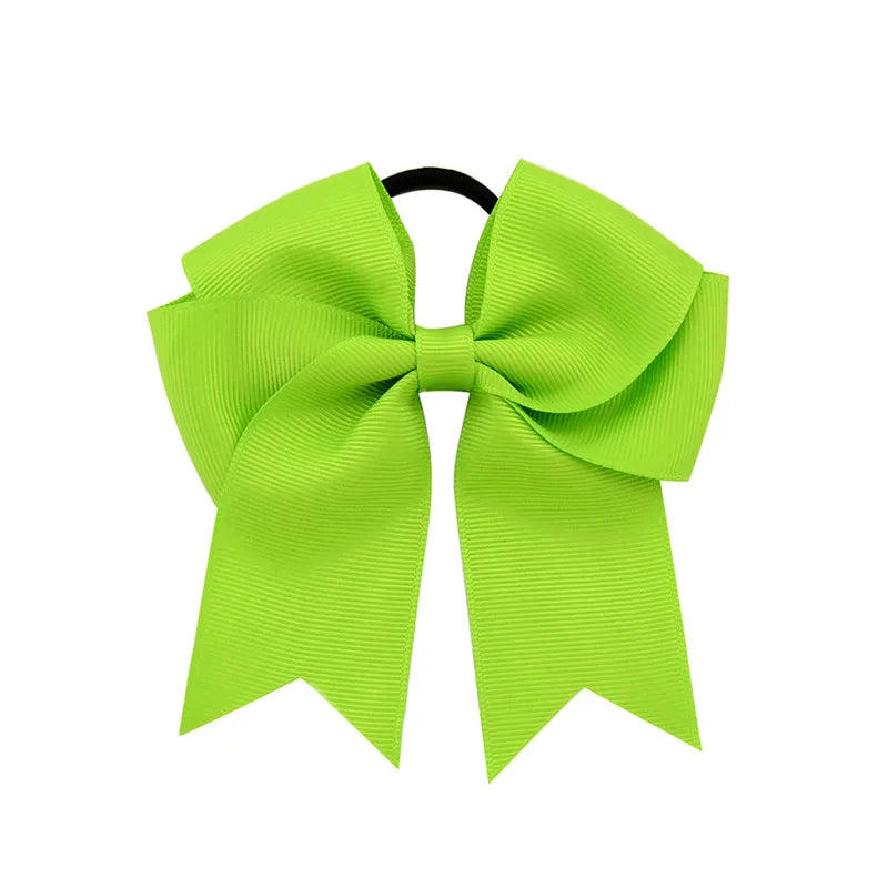 Grosgrain Ribbon Bow Women Ponytail Holder Elastic Hair Bands Rubber Rope Hairbands Girls Headdress Scrunchies Hair Accessories