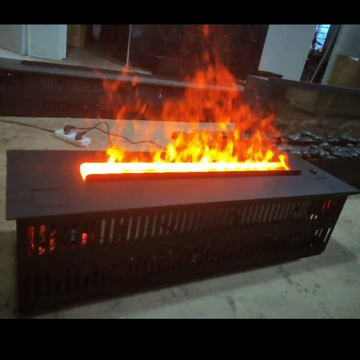Factory Price 40" 3D Electric Fireplace Insert with Remote Control and Steel Construction for Modern Household Use