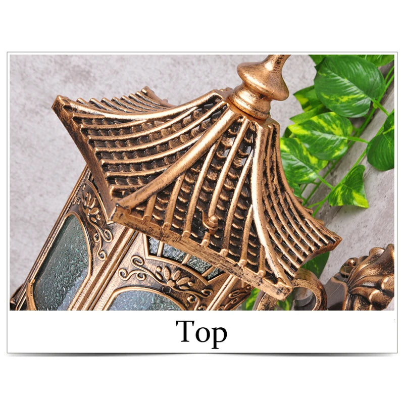 outdoor door balcony lamp waterproof garden light creative villa exterior wall sconce retro porch lighting