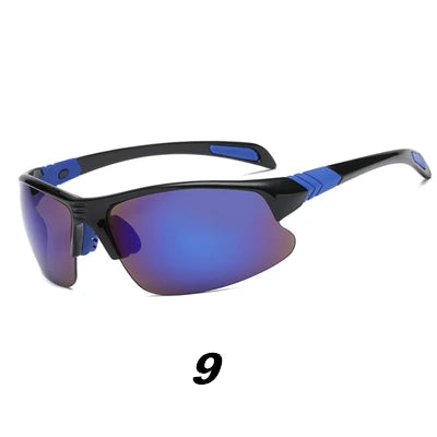 HD Sun Glasses for Driving UV400 Men Glasses Women Cycling Eyewear Sport Anti-Explosion MTB Bicycle Bike Glass Gafas Ciclismo