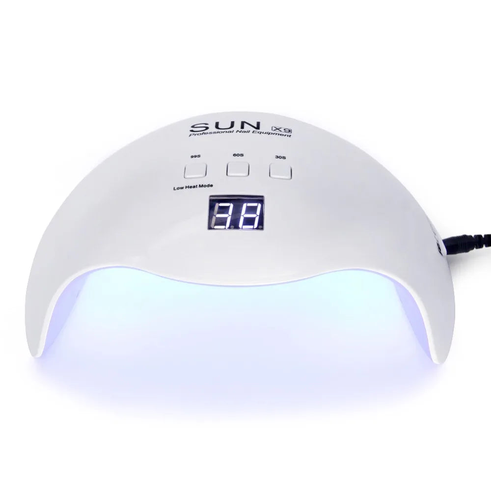 48W UV Nail 2021 Gel Polish Machine SUN X9 Cabins Fast Drying Light Mini Lampara Single Led Nail Cure Lamp