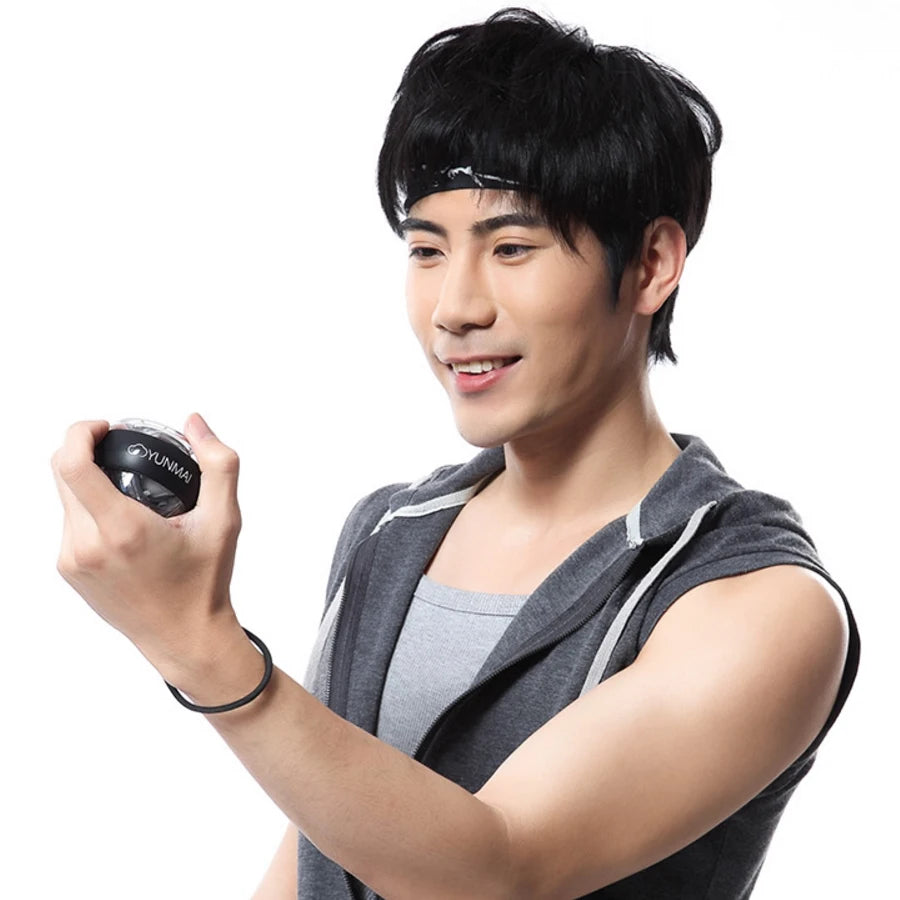 Youpin Yunmai Wrist Trainer LED Gyroball Essential Spinner Gyroscopic Forearm Exerciser Gyro Ball