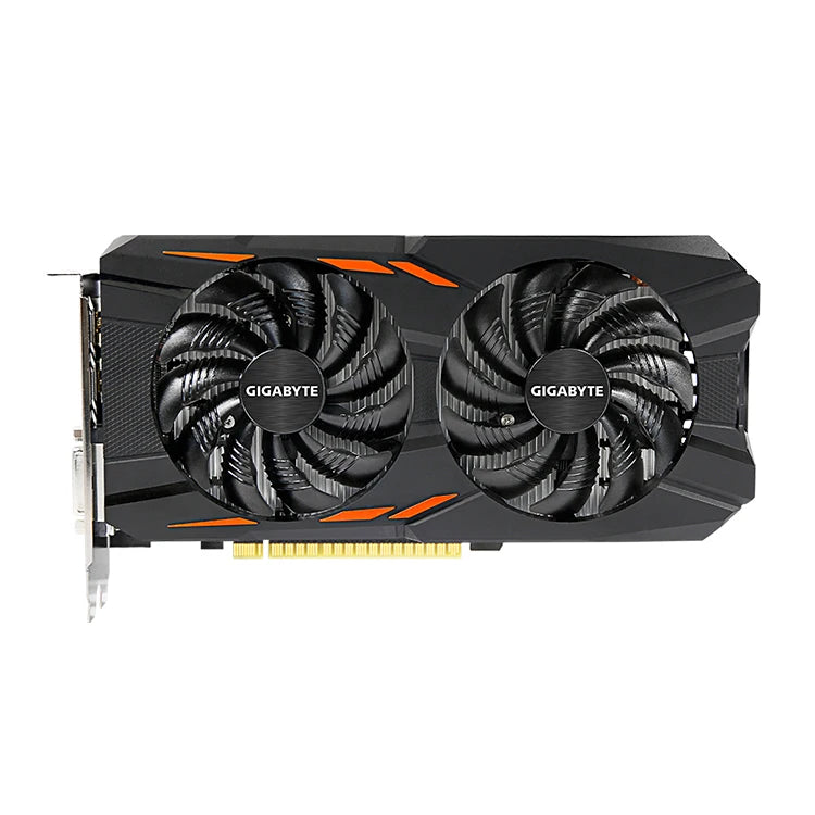 Used GIGABYTE&ASU'S NVIDI,A GTX 1050Ti 4G GDDR5 Graphics Card with 4GB GDDR5