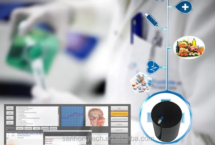 Professional Biophilia Tracker x5 Ultra Quantum Resonance Magnetic Body Health Analyzer with CE
