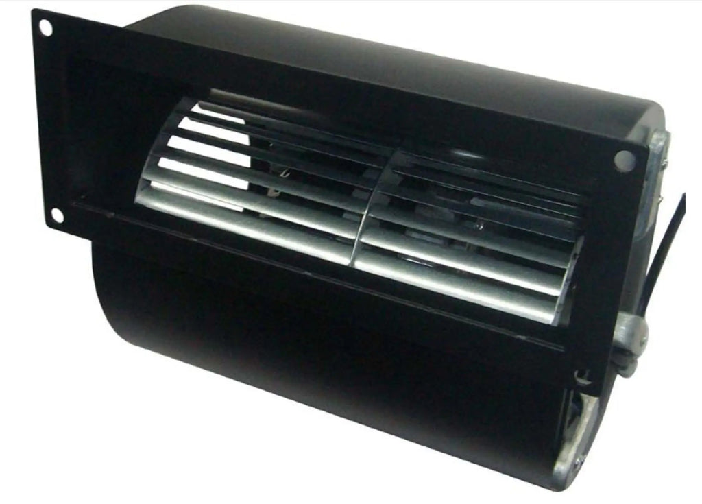 JEEK Stainless Steel Free Standing Centrifugal Impeller Dual Inlet Air Blowing Speed Control AC 220V EC Motor Fan