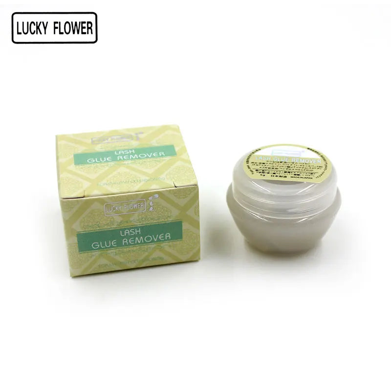 10pcs  Fase Eyelash Glue Remover Eyelash Extensions Tool Cream 5g Fragrancy Smell Glue Remover