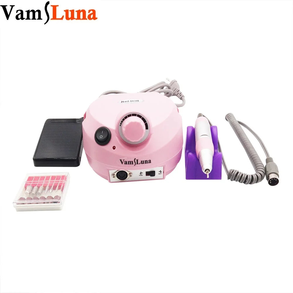 Nail Drill Machine 35000RPM Electric Manicure Machine Drills Manicure Drill & Accessory Manicure & Pedicure Drill Set