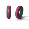 DIY Style Women Silicone Wedding Ring Thin Breathable Silicone Sports Rings for Men