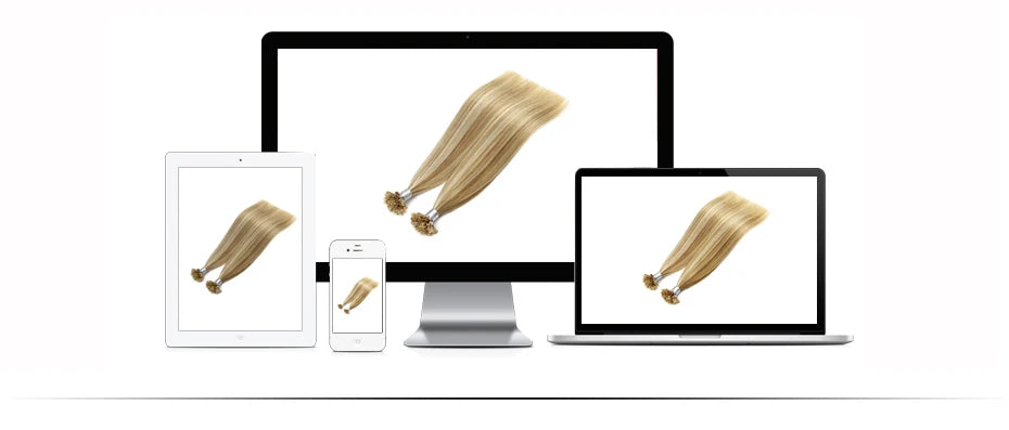Fairy Remy Hair 20-22" Remy Keratin Flat Tip Human Hair Extensions Straight Capsules Natural Pre Bonded Hair 0.8g/Strand