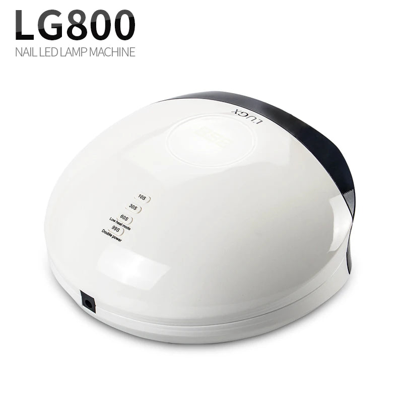 L'UGX 56w Gel Polish Dryer, UV LED Nail Lamp for Salon Auto Sensor, Professional Nail Art Curing Lamp