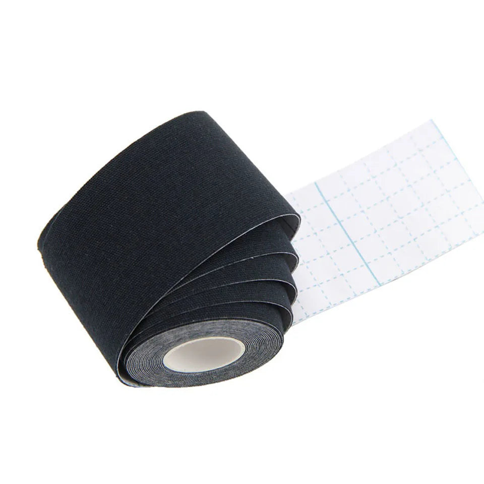 1 Roll Muscle Tape Bandage Sports Kinesiology Tape Roll Cotton Elastic Adhesive Strain Injury Muscle Sticker Kinesiologe