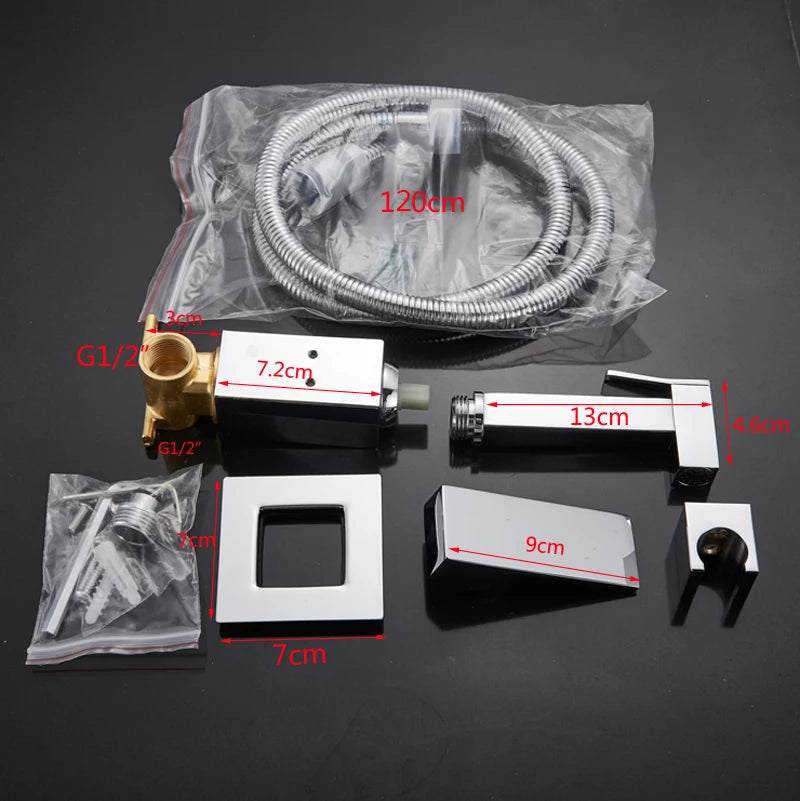 Rozin Chrome Bathroom Bidet Faucet For Shower Brass Toilet Clean High Pressure Tap Washer Muslim Ducha Higienica Mixer Crane