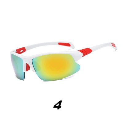 HD Sun Glasses for Driving UV400 Men Glasses Women Cycling Eyewear Sport Anti-Explosion MTB Bicycle Bike Glass Gafas Ciclismo