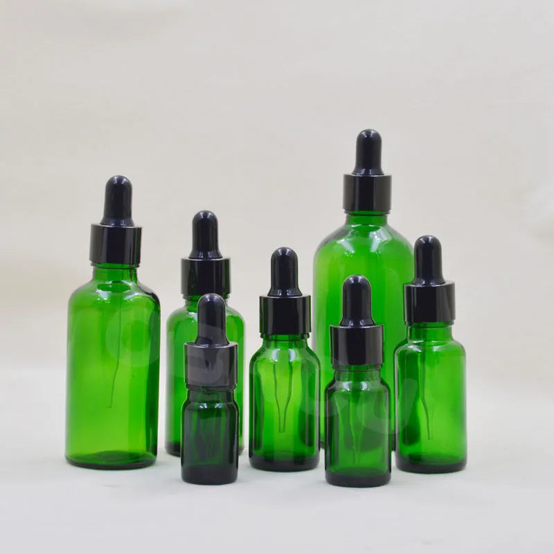 5ml 10ml 15ml 30ml 50ml 60ml 100ml Black Amber Dropper Hair Oil Bottles Essential Oil Bottle Glass Perfume Dropper Bottle