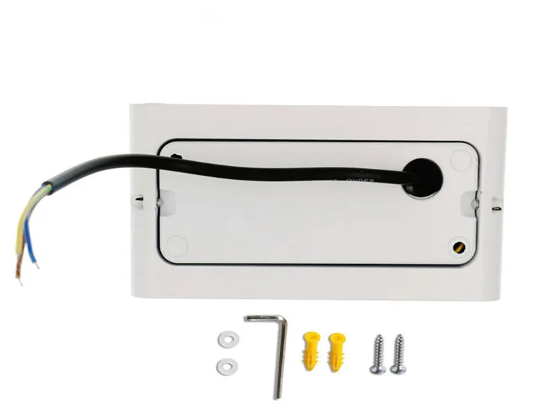 6W 12W LED Wall Lamp Outdoor Waterproof Garden Lighting Aluminum AC86-265V Indoor Bedroom Living Room Stairs Wall Light