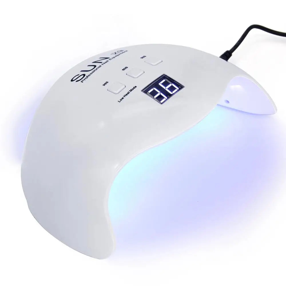 48W UV Nail 2021 Gel Polish Machine SUN X9 Cabins Fast Drying Light Mini Lampara Single Led Nail Cure Lamp