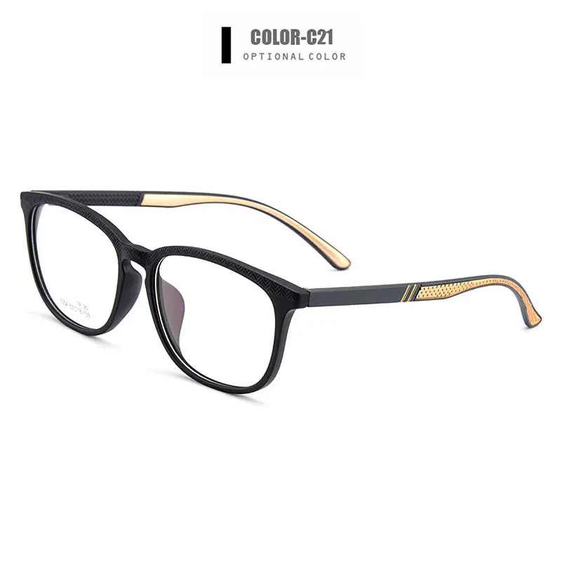Gmei Optical Urltra-Light TR90 Round Full Rim Men Optical Eyeglasses Frames Women's Plastic Myopia Presbyopia Spectacles M1004