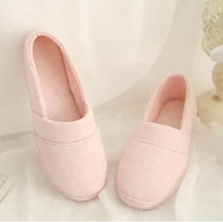 New 2026 Winter-Autumn At Home Thermal Cotton-Padded Slippers Women's Cotton Slippers Indoor Slippers With Soft Outsole Shoes