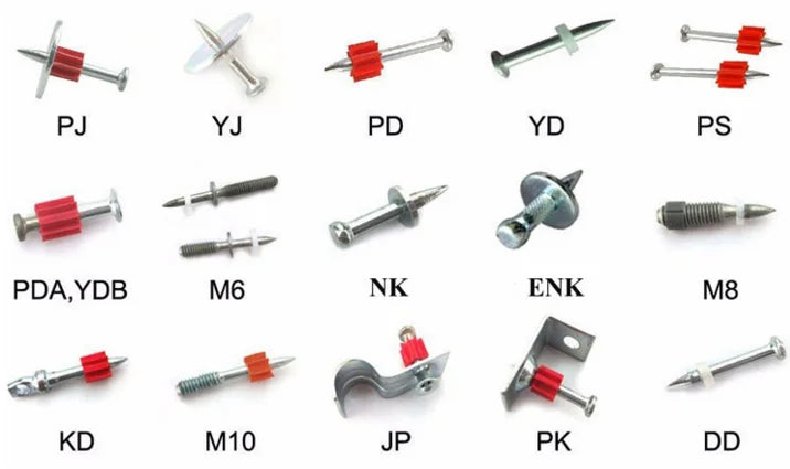 Taiwan 450 Industrial Grade Semi-Automatic Power Fastening Gun Iron Material Manual Source