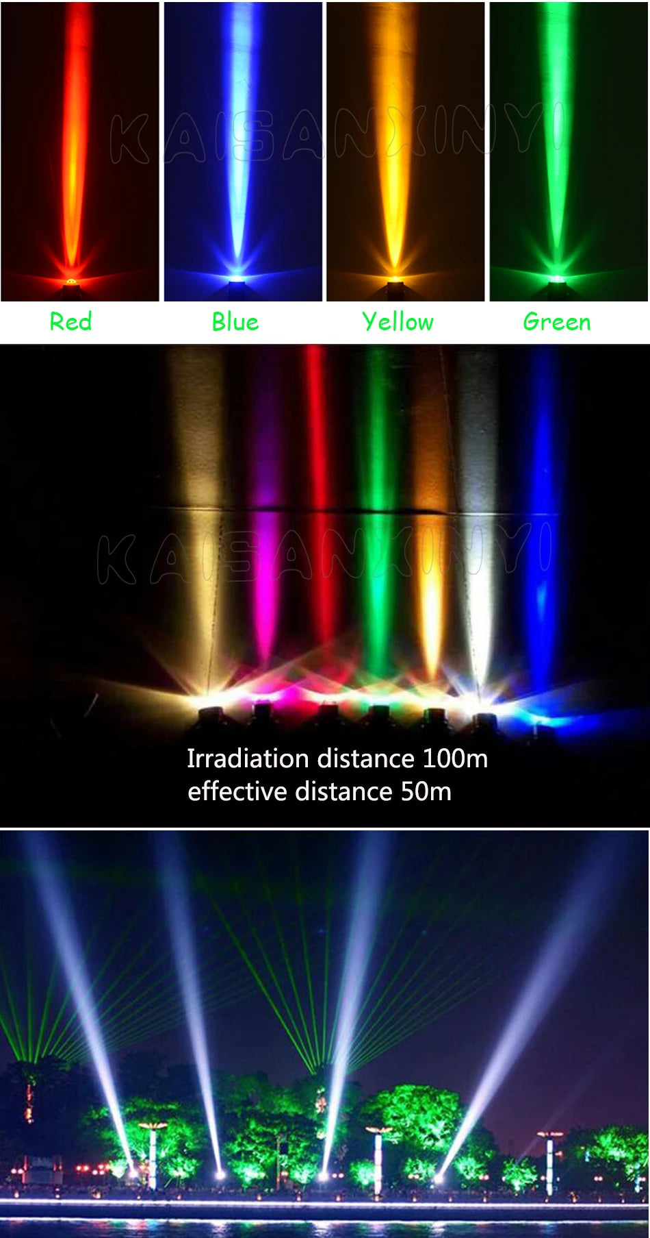 LED Lawn Light 3W/10W Wall Washer Waterproof Floodlights Narrow Beam Spot Lamp Outdoor Landscape Lighting 100-240V