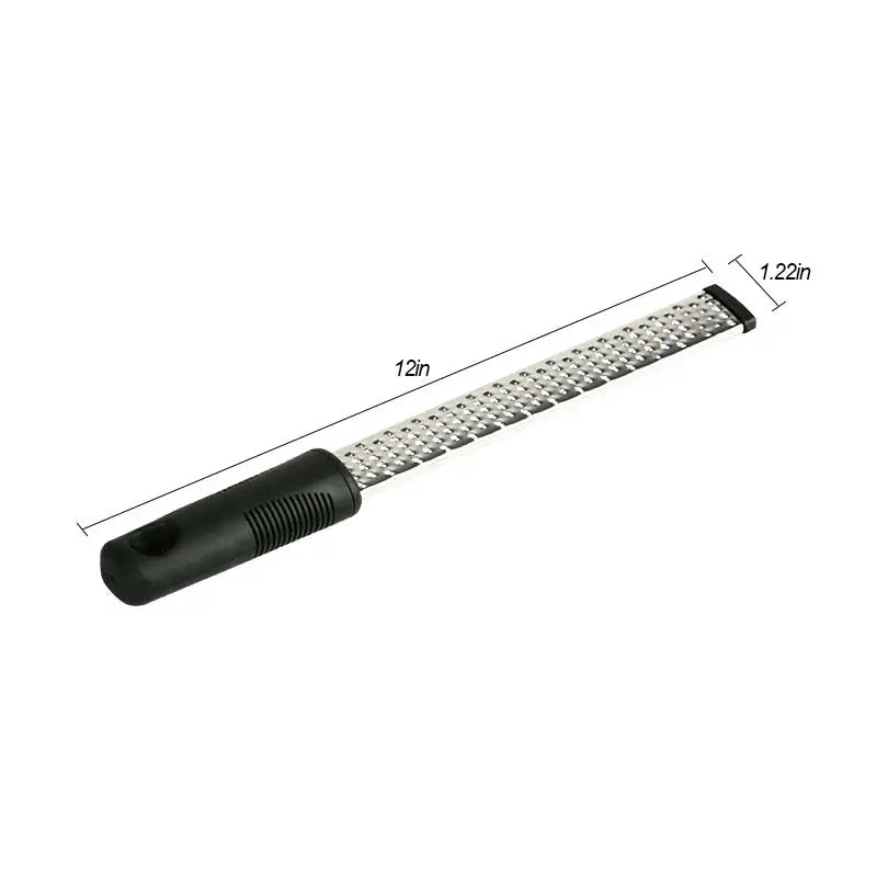 12 Inch Multifunctional Rectangle Stainless Steel Cheese Grater Tools Chocolate Lemon Zester Fruit Peeler Kitchen Gadgets FBE3