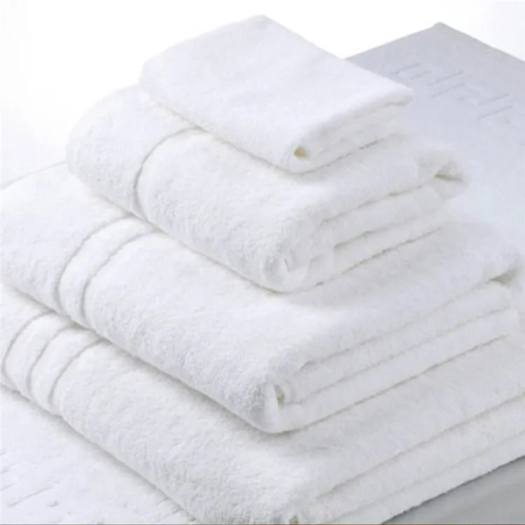 High Quality Jacquard Terry Cloth 100% Cotton Hotel Supplies Disposable Soft Hand & Face Spa Towel Compressed for Easy Disposal