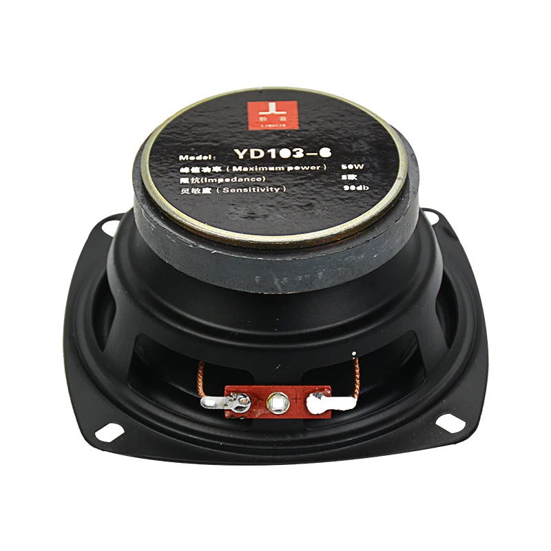 AIYIMA 1Pcs 4 Inch Audio Subwoofer Speaker 50 W 8 ohm Woofer Midrange Bass Computer Speakers For Home Theater Sound System