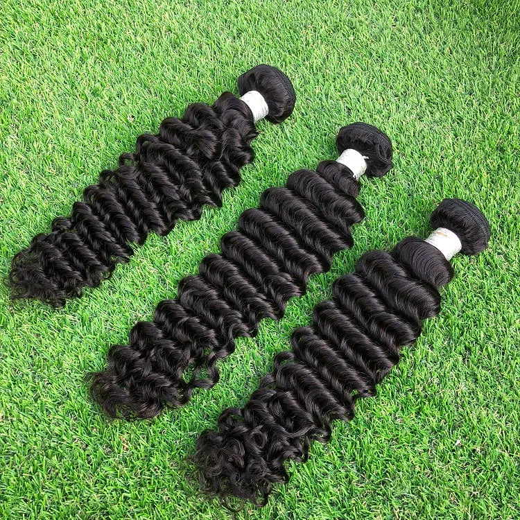 Neat and Tight Brazilian Deep Wave Human Virgin Hair Popular Fashion Style