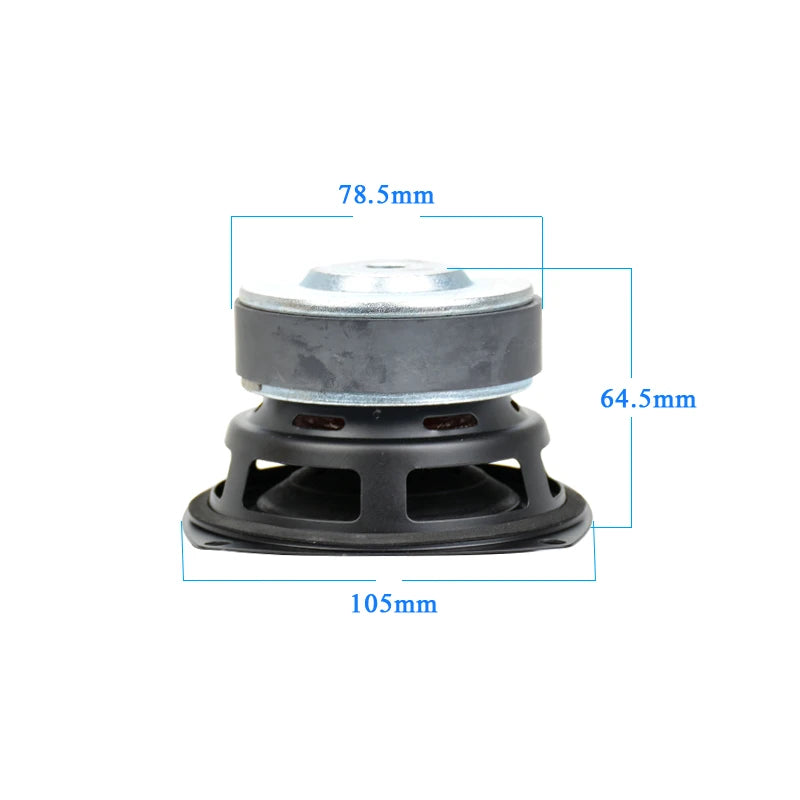 AIYIMA 1Pcs 4 Inch Subwoofer Speaker Unit HIFI 4/8 Ohm 100W Woofer Sound Speaker Home Theater Deep Bass Loudspeaeker