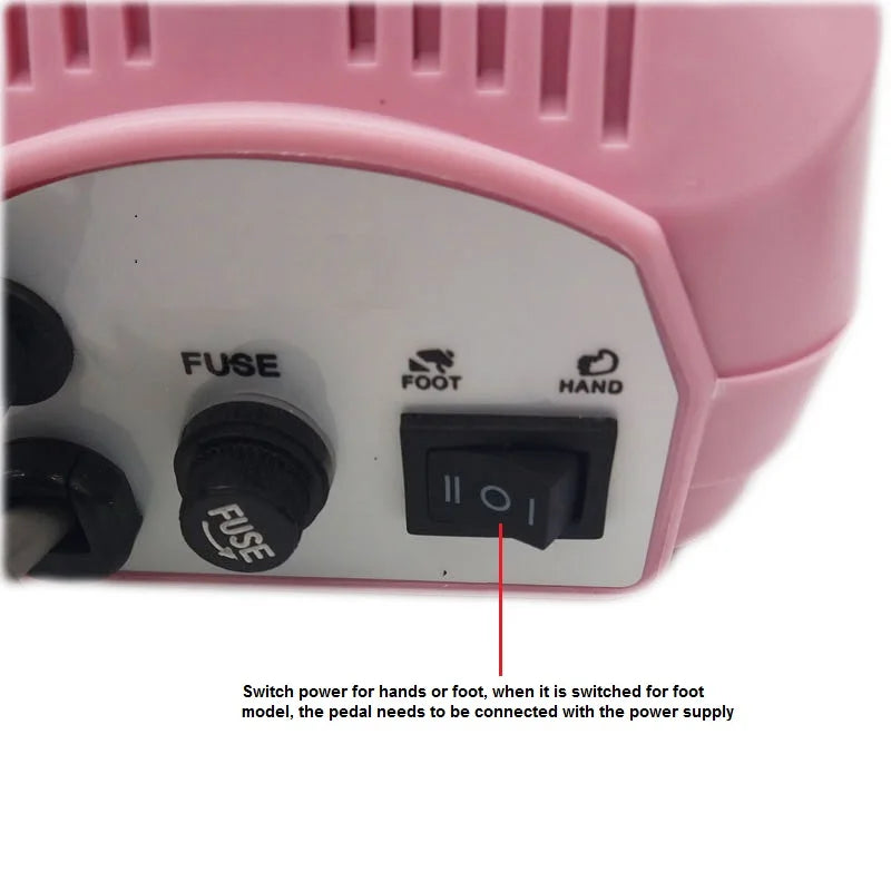 Nail Drill Machine 35000RPM Electric Manicure Machine Drills Manicure Drill & Accessory Manicure & Pedicure Drill Set