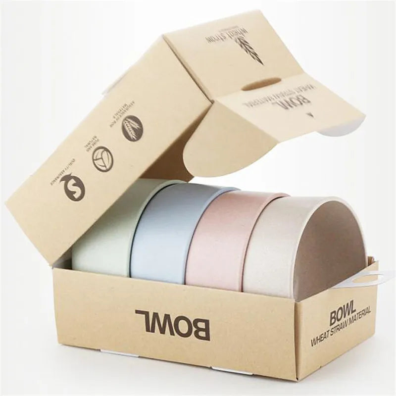 4.5Inch Tableware Soup Rice Salad Cereal Noodles Eco-friendly Bowl Dish Bowl Soup Rice Bowl for Kitchen Children Food Container