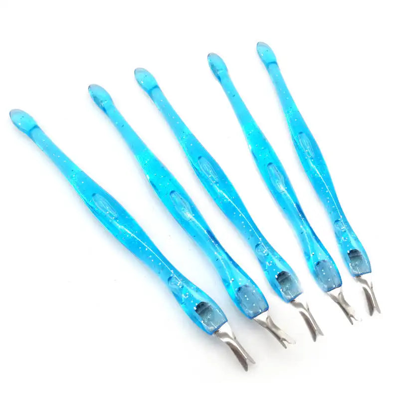 40pcs/lot Stainless Steel Cuticle Remover Trim Dead Skin Cuticle Pusher Trimmer Pedicure Nail Art Tools Nail Art Accessory Set