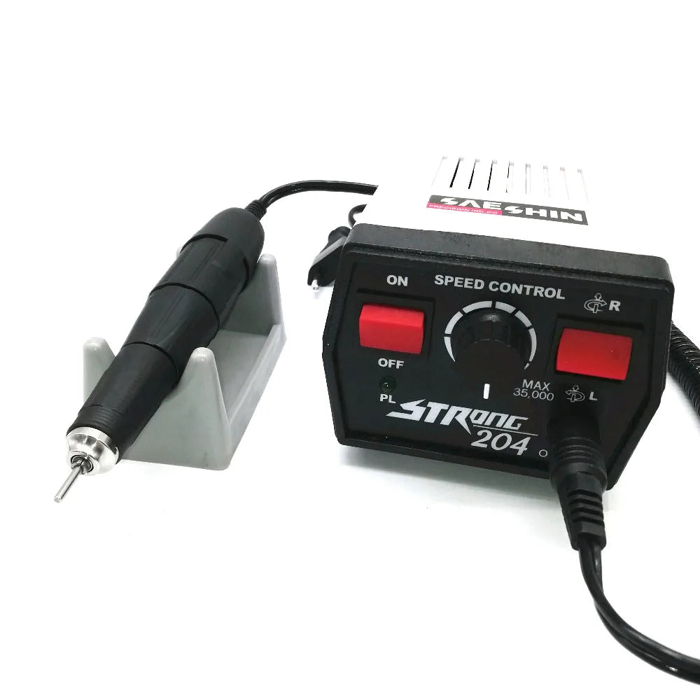 65W Electric Nail Drill Machine 35000rpm Strong 204 Electric Manicure Set Pedicure Machine Professional Nails Cutter Equipment