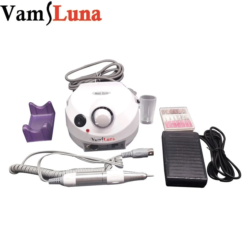 Nail Drill Machine 35000RPM Electric Manicure Machine Drills Manicure Drill & Accessory Manicure & Pedicure Drill Set