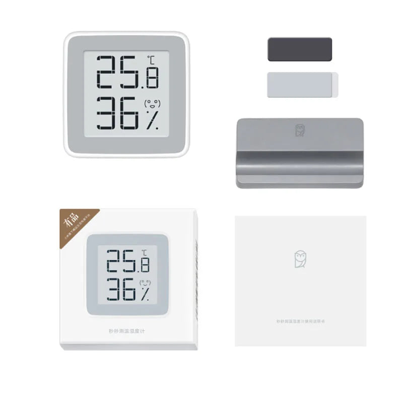 Youpin MiaoMiaoCe E-Link INK Screen Digital Moisture Meter High-Precision Thermometer Temperature Humidity Sensor