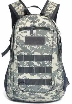 Cool Camping Gear Tactical Backpack, Trekking Bags, Camouflage Rucksack, Molle Bag, Camping Travel Backpacks, 15L
