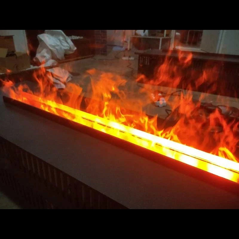 Factory Price 40" 3D Electric Fireplace Insert with Remote Control and Steel Construction for Modern Household Use