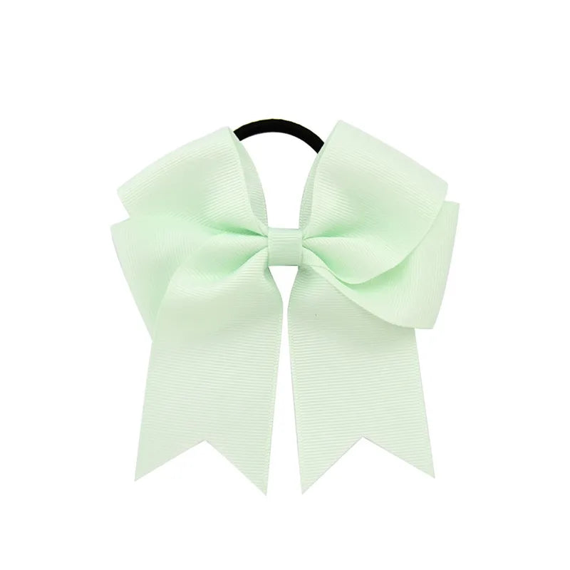 Grosgrain Ribbon Bow Women Ponytail Holder Elastic Hair Bands Rubber Rope Hairbands Girls Headdress Scrunchies Hair Accessories