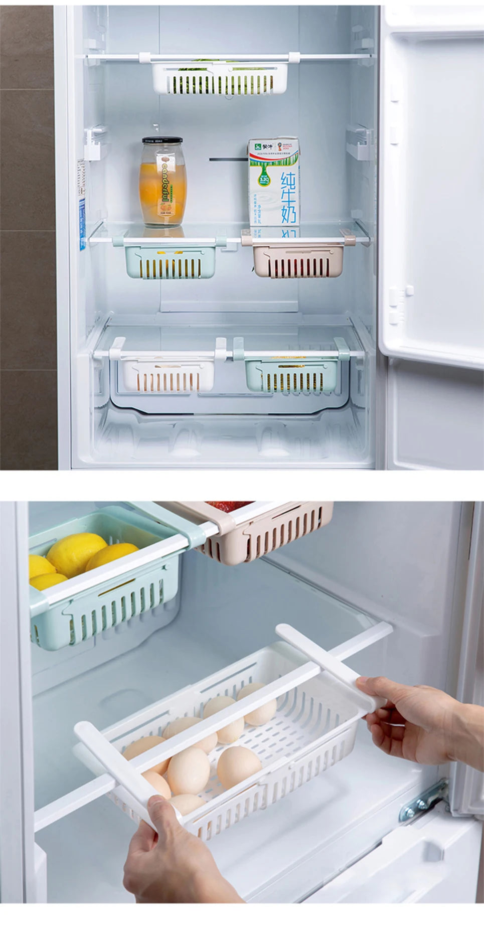 Kitchen Storage Rack Organizer Kitchen Organizer Rack Kitchen Accessories Organizer Shelf Storage Rack Fridge Storage Shelf Box