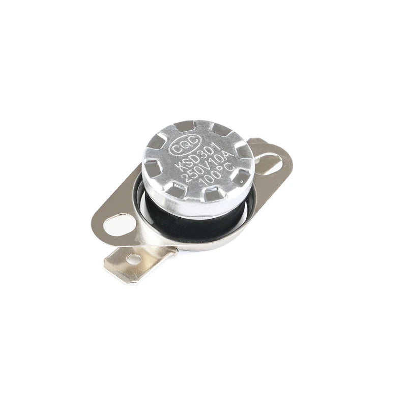 10Pcs/set KSD301 250V 10A 40~160 degree Ceramic Normally Open/Normally Closed Temperature Switch Thermostat 40 70 80 90 100 110