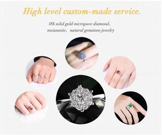 Wholesale High Quality Fashion Wedding Accessories Jewelry Natural Round Diamond 18K Pure Earring Stud