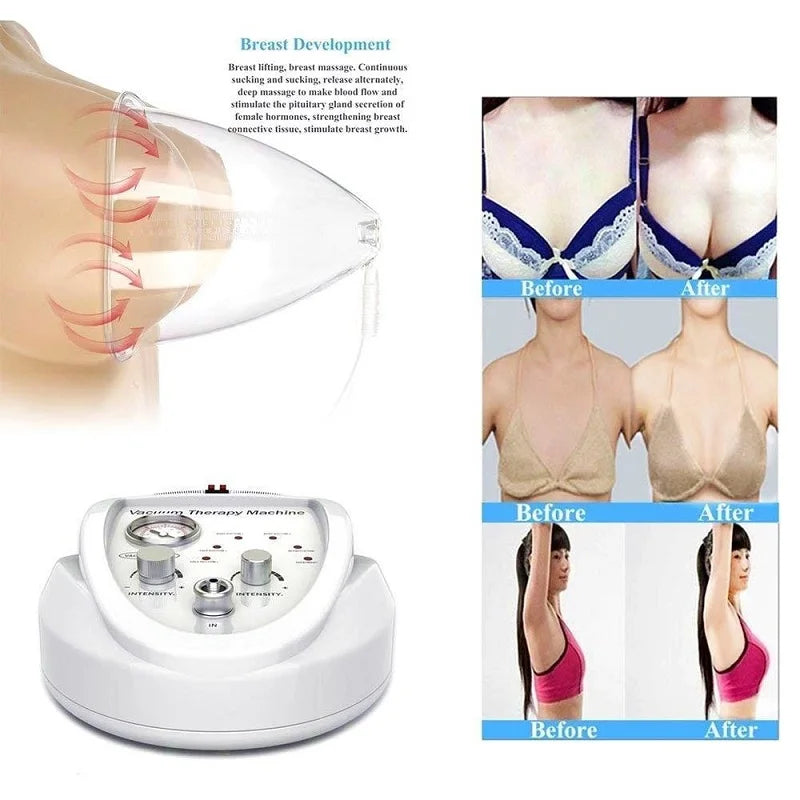 Breast Massage Buttock Lift Machine Chest Care Instrument Beauty Equipment For Body Shaping Breast Enlargement Vacuum Device