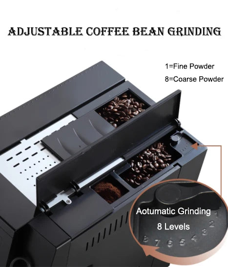 3.5' Touch Screen Italy Designed Full Automatic Coffee Machine