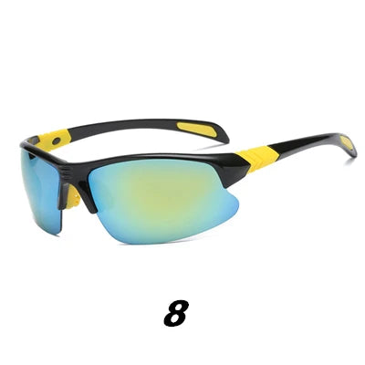 HD Sun Glasses for Driving UV400 Men Glasses Women Cycling Eyewear Sport Anti-Explosion MTB Bicycle Bike Glass Gafas Ciclismo