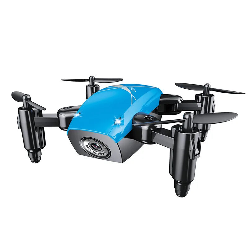 S9HW Mini Drone With Camera HD S9 No Camera Foldable RC Quadcopter Altitude Hold Helicopter WiFi FPV Micro Pocket Drone